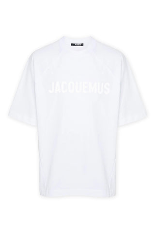 Men's White Jacquemus Les Classiques Typo T-Shirt