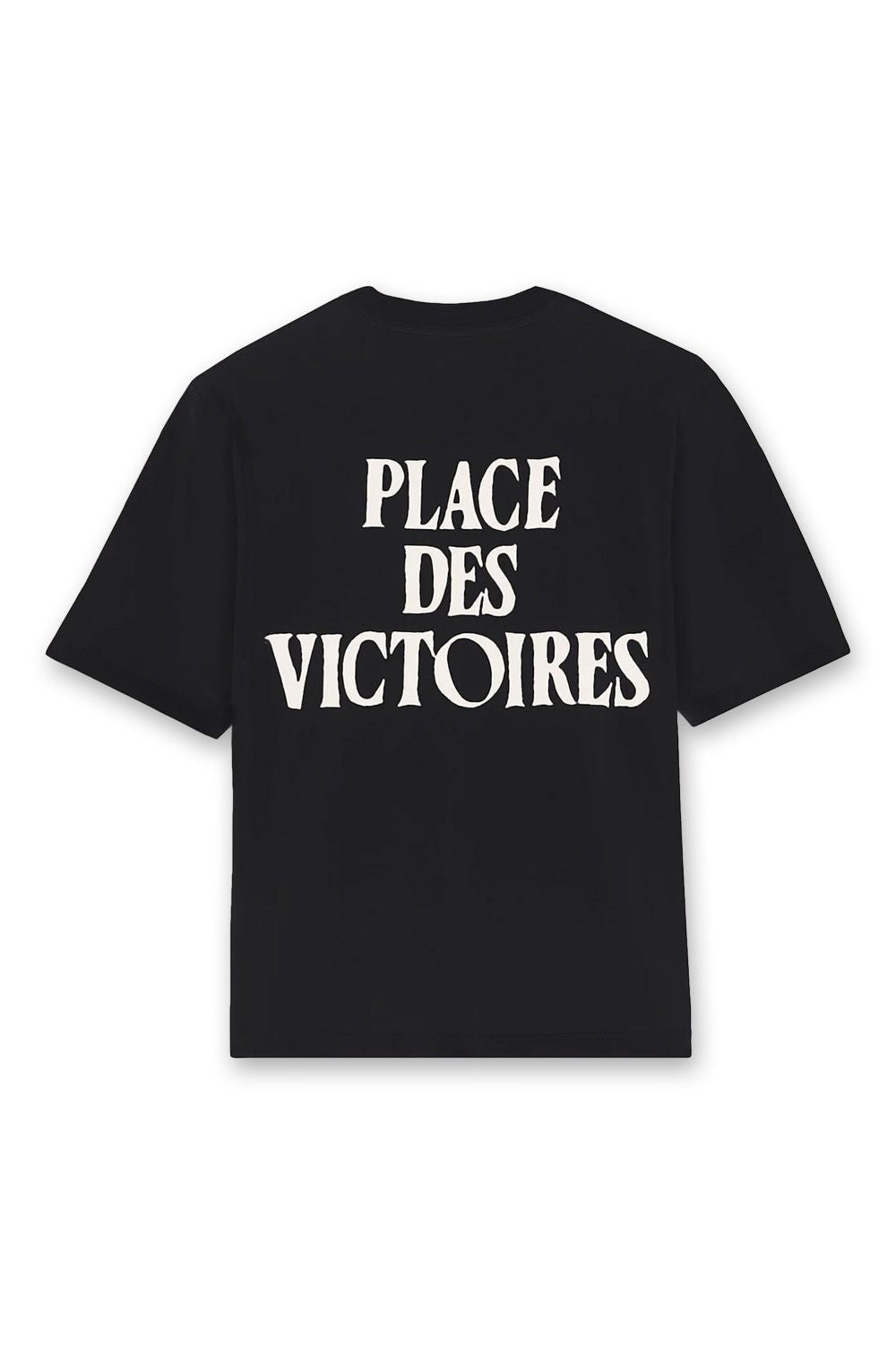 Men's AMI Black 'Ami De Coeur' Et Imprime Place Des Victoires Au Dos T-Shirt