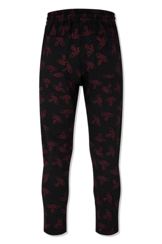 Men's Black Vivienne Westwood All Over Orb Print Jogger