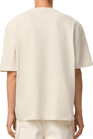 Men's Moonlight/Sunset Red Ami Paris 'Ami De Coeur' Heavy Cotton T-Shirt