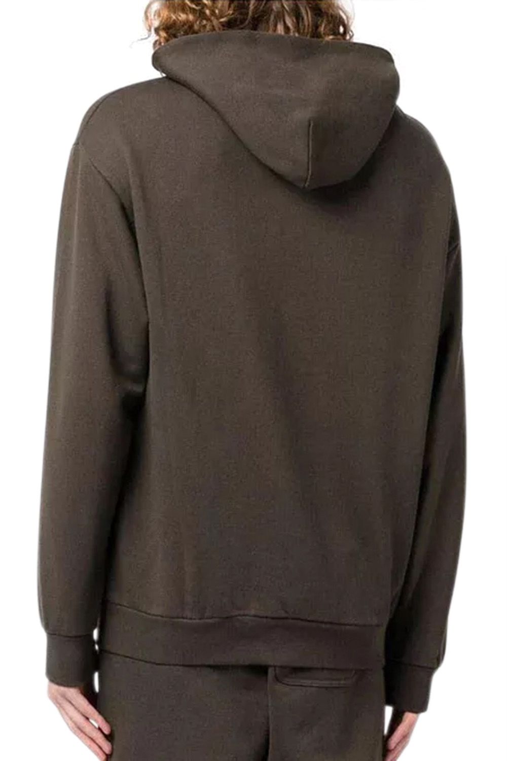 Men's Brown Vivienne Westwood Heart Patch Pullover Hood