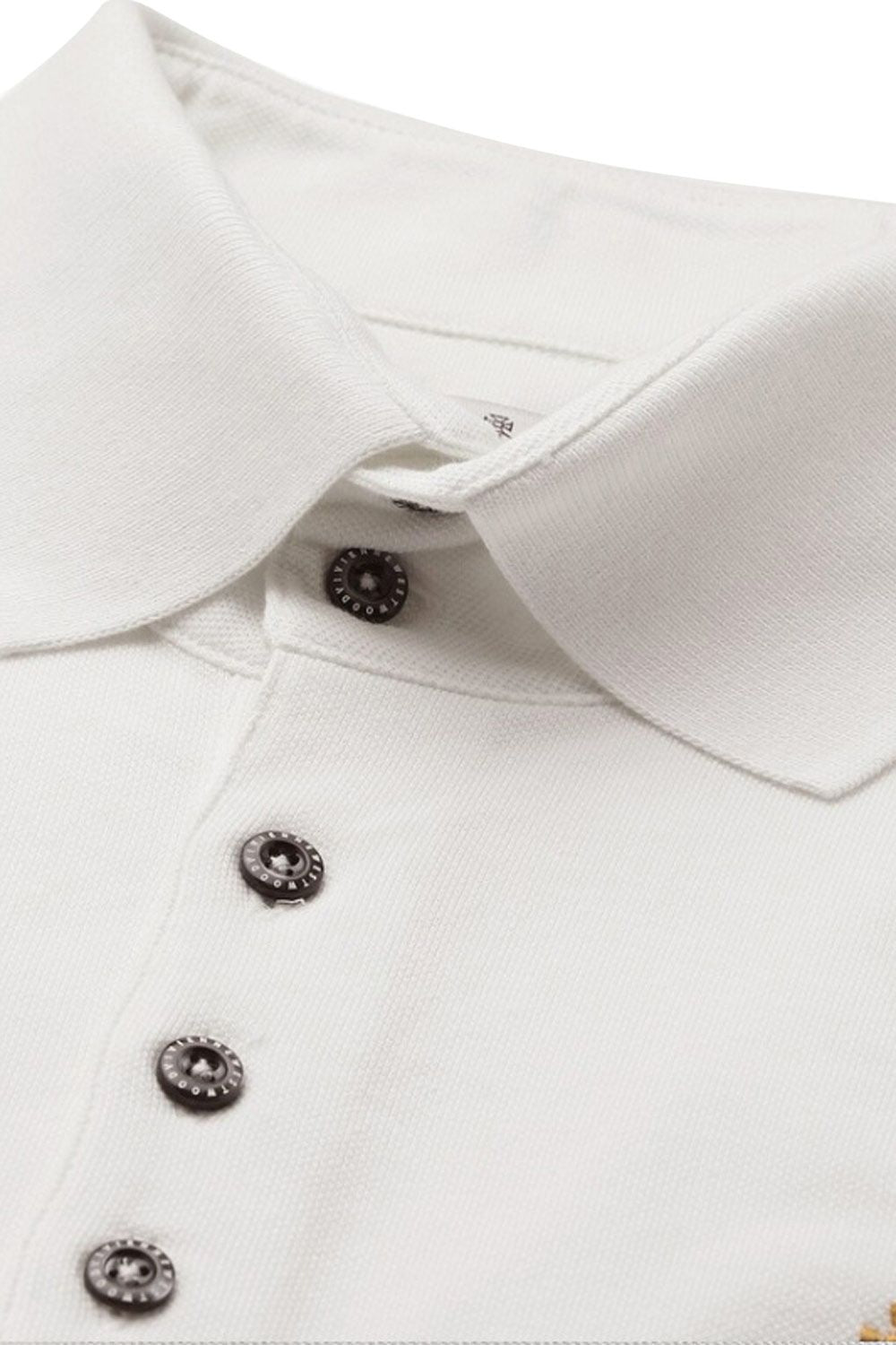 Men's White Vivienne Westwood Lion & Unicorn Polo Shirt