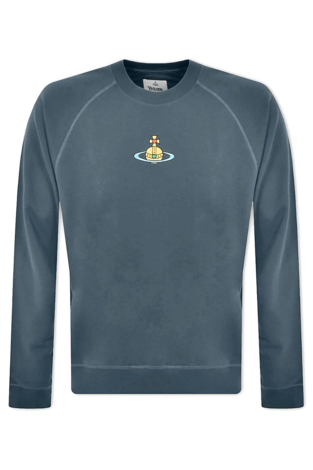 Men's Grey Centre Orb Vivienne Westwood Raglan Sweatshirt
