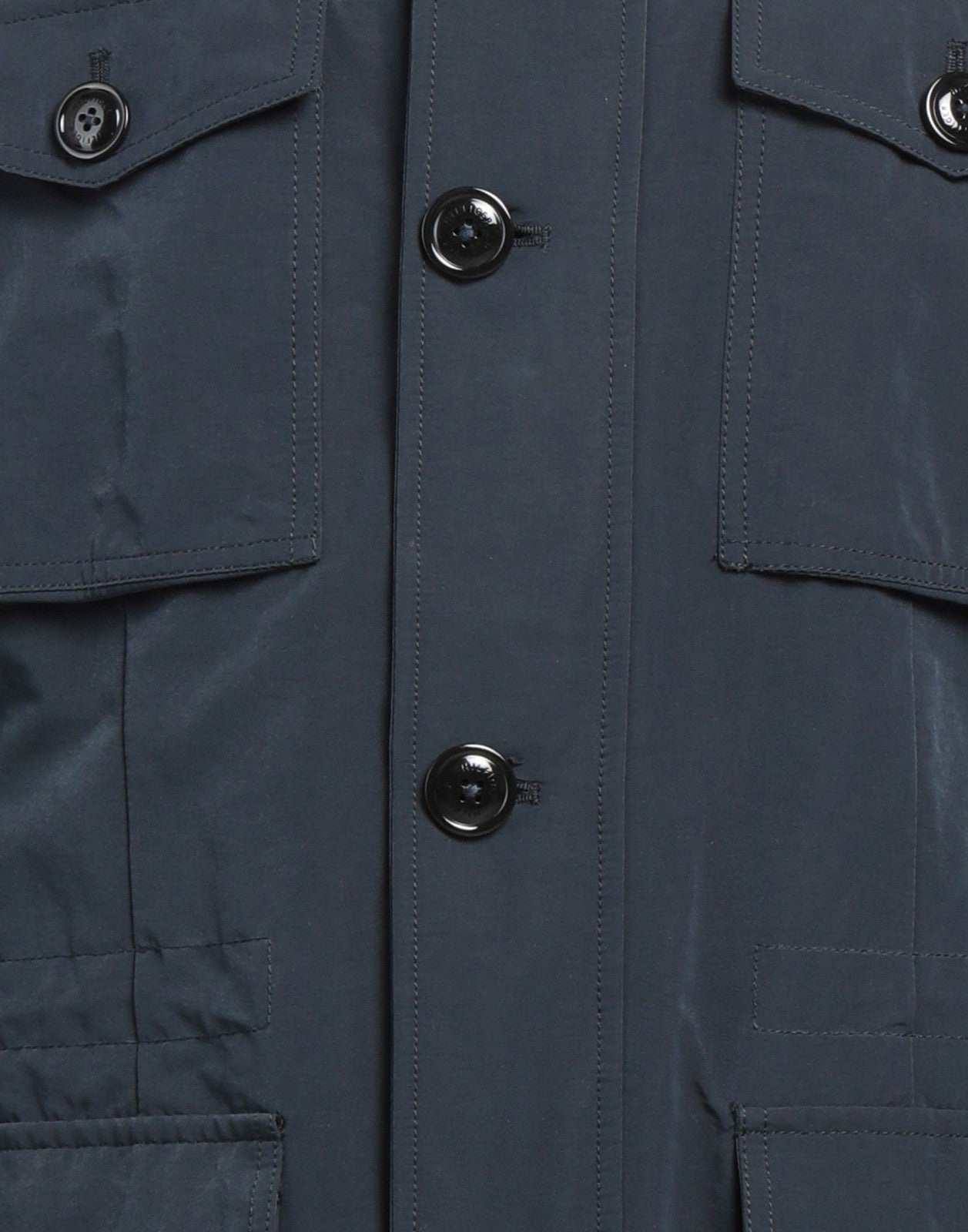 Men's Navy Tommy Hilfiger Techno Fabric Lined Hooded Jacket