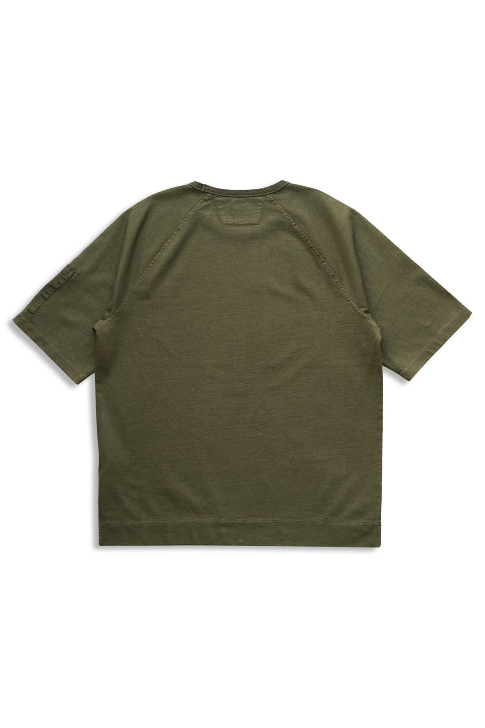 Cp company khaki sweatshirt best sale