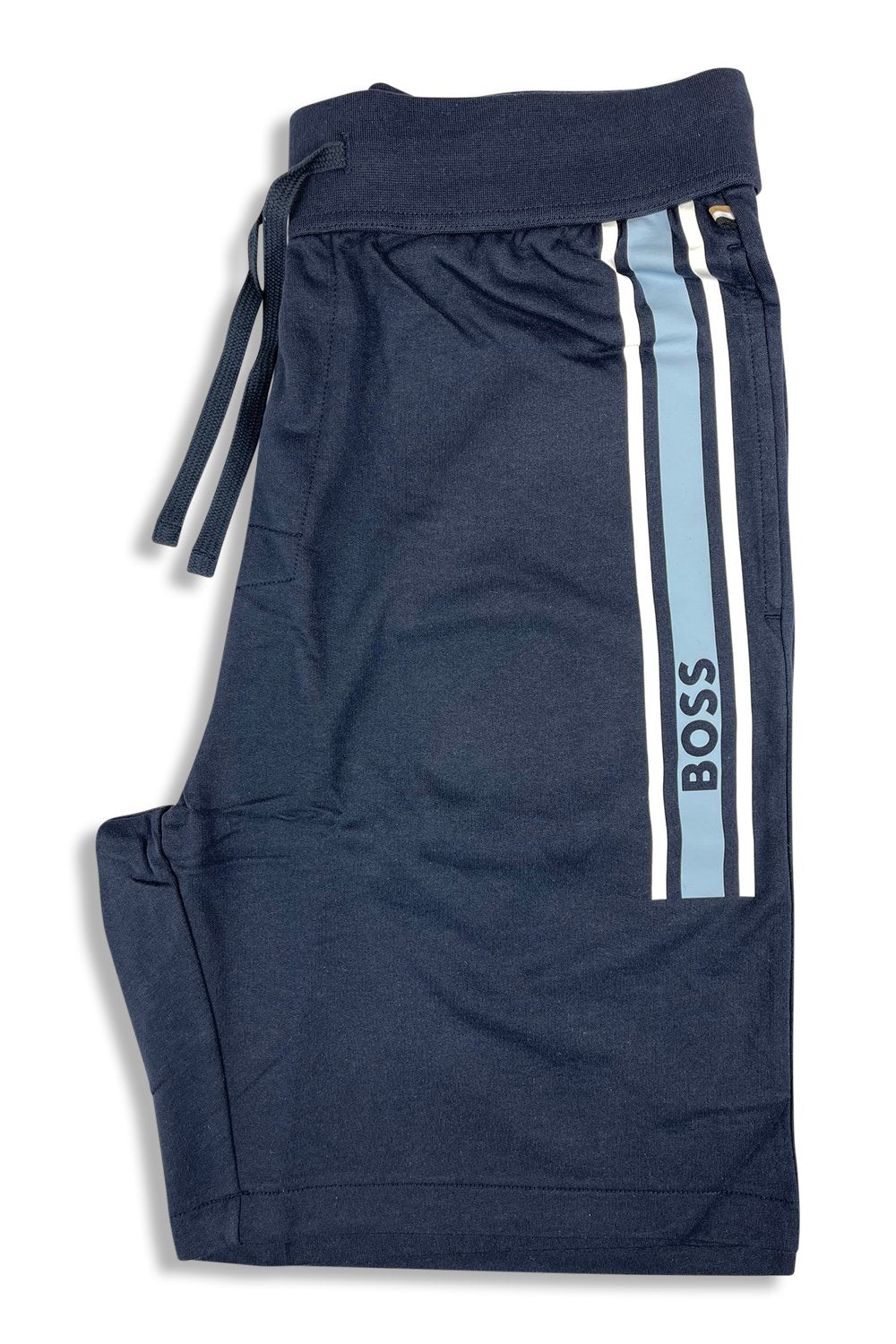 Men's Blue Hugo Boss Relaxed Fit Shorts