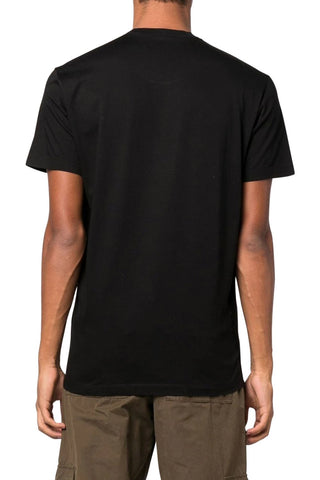 Men's Black DSquared2 Icon Cool Sunset Print T-Shirt