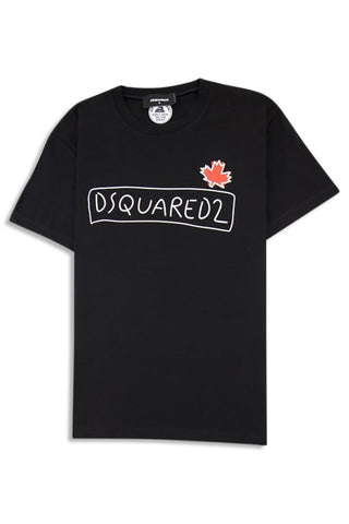 Men's Black Dsquared2 Supercrew T-Shirt