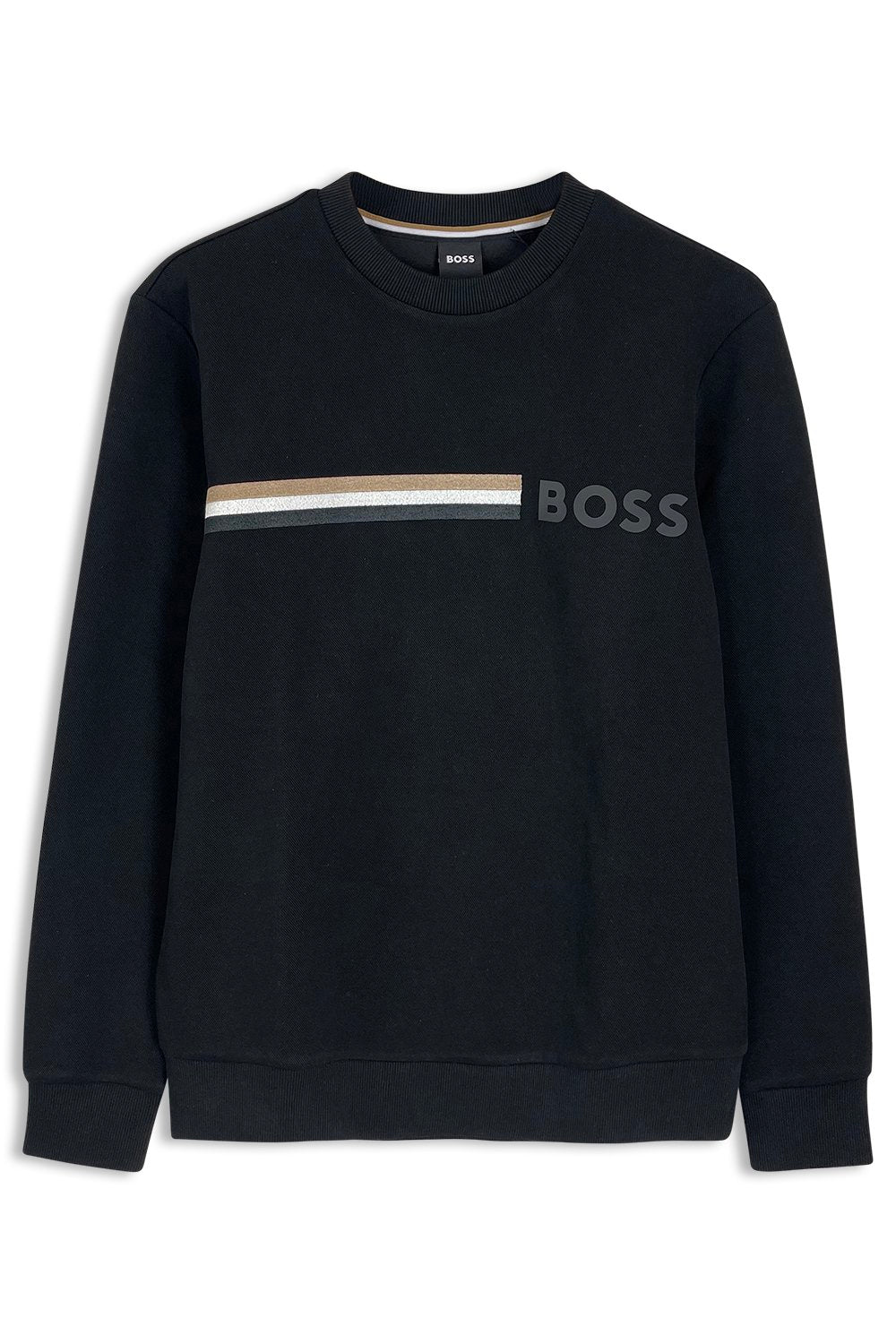 Men's Black Hugo Boss Sadler Sweatshirt