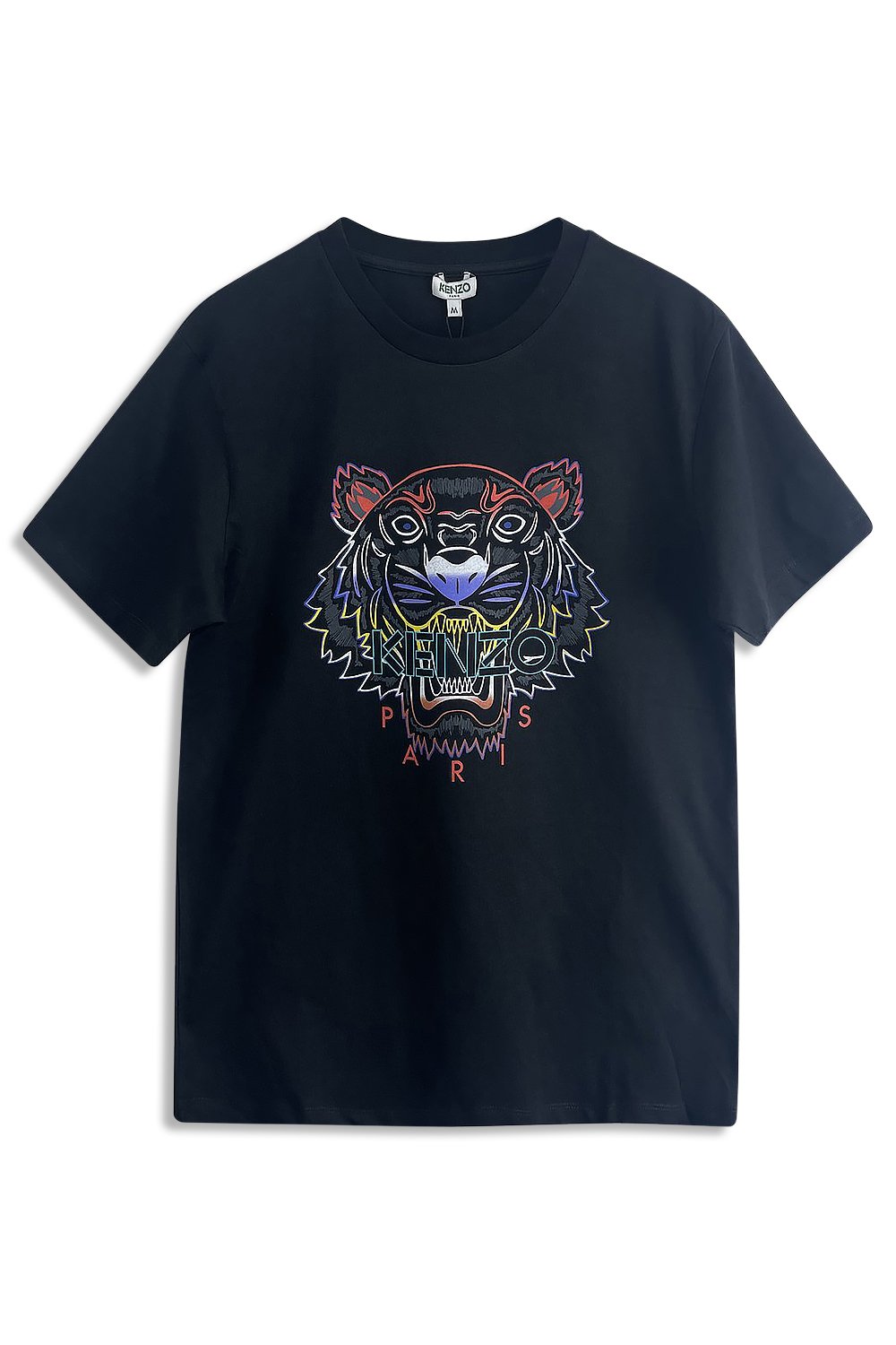 Men's Black Kenzo Classic Gradient Tiger T-Shirt