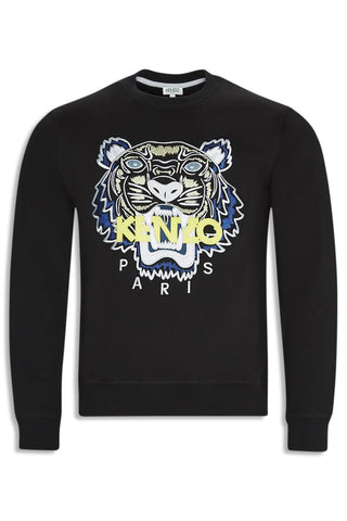 Men's Black Kenzo Classic Tiger Sweatshirt