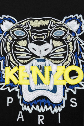 Men's Black Kenzo Classic Tiger Sweatshirt