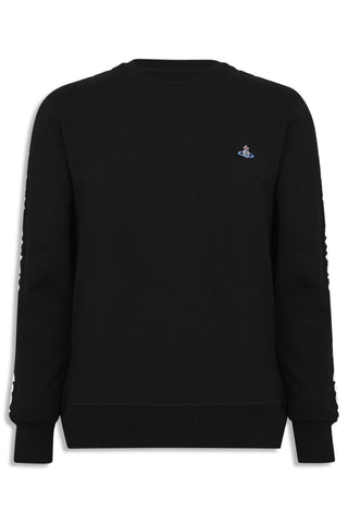 Men's Black Vivienne Westwood Taped Sweatshirt
