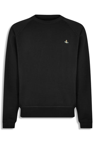Men's Jet Black Vivienne Westwood Raglan Sweatshirt