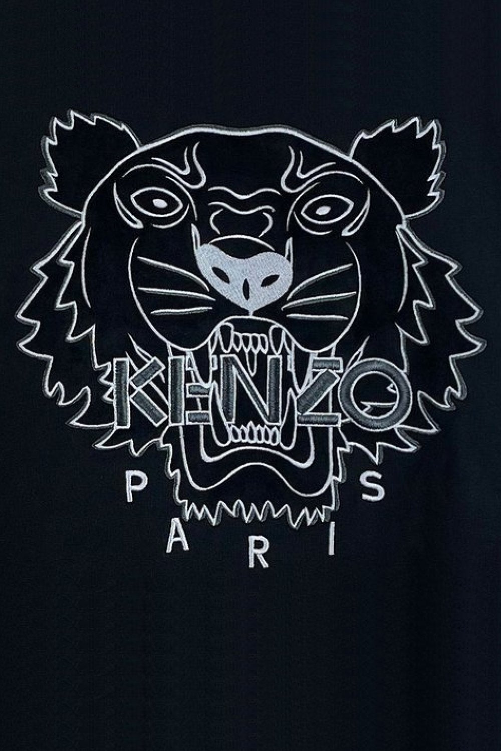 Men's Kenzo Black Festive Tiger Sweatshirt