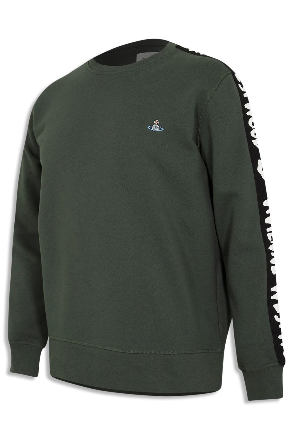 Men's Khaki Vivienne Westwood Taped Sweatshirt