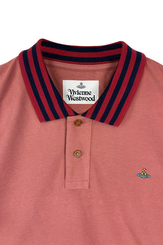 Vivienne westwood burgundy polo top