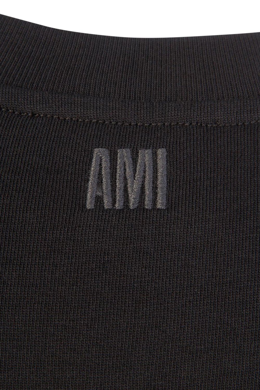 Men's Black Ami Paris 'Ami De Coeur' T-Shirt