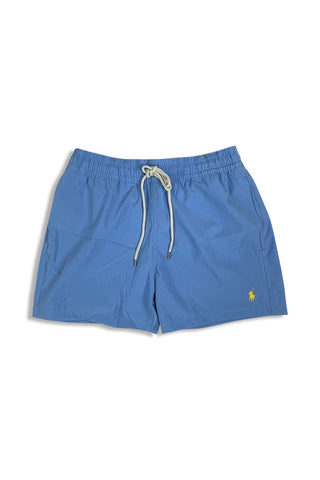 Men's Blue Polo Ralph Lauren Traveller Slim Fit Swim Shorts