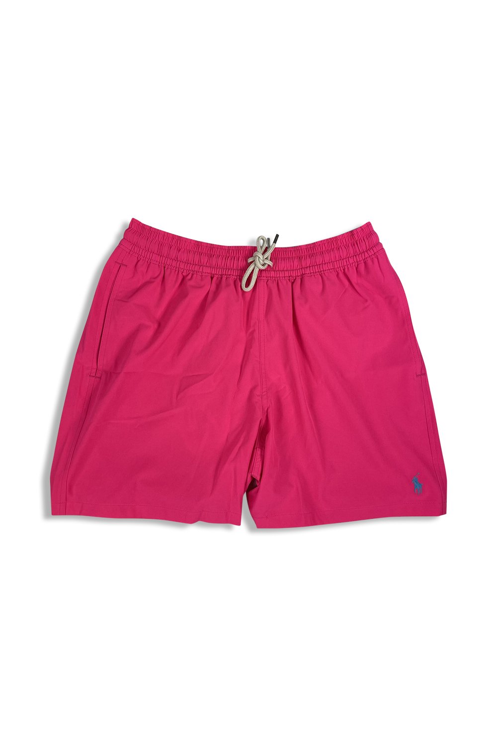 Men's Pink Polo Ralph Lauren Traveller Slim Fit Swim Shorts