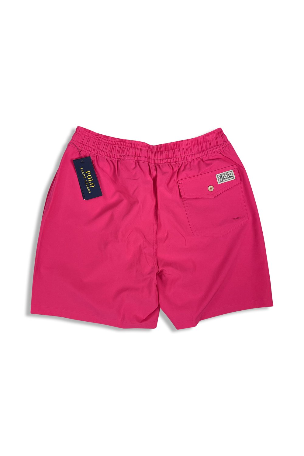 Men's Pink Polo Ralph Lauren Traveller Slim Fit Swim Shorts